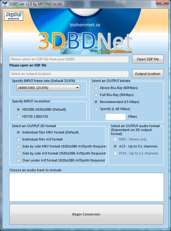 blu ray 3d player software